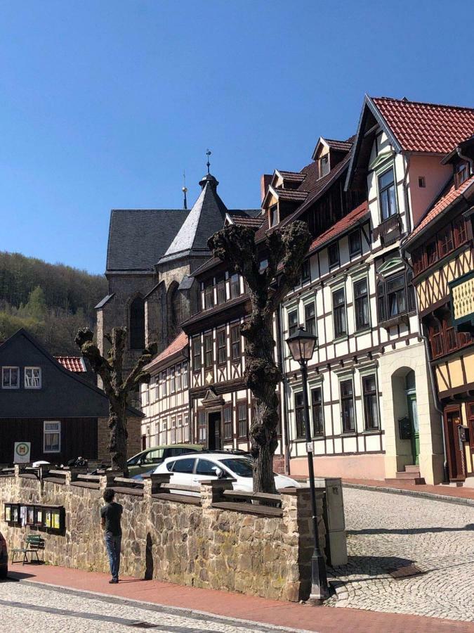 Apartment Am Alten Markt Stolberg i. Harz Eksteriør bilde